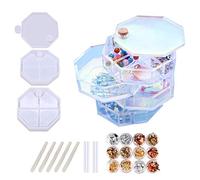 Boîte De Rangement En Forme De Moule En Silicone Époxy Boîte De Rangement En Résine Pour Outil D'artisanat D'art Fait À La Main Outil De Fabrication