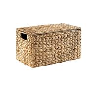 Boîte de rangement en jacinthe d'eau grand modèle L42 cm - MAYA
