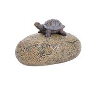 Boîte de rangement en pierre avec compartiment secret, pour extérieur, jardin, cachette, boîte de rangement avec compartiment secret