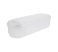 Boîte de Rangement en Plastique AA AAA pour Piles à Double Couche | Compartiments Dédiés, Couvercle Transparent, Format Fin et Léger, pour Atelier, Bureau et Bateau