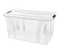 Boîte De Rangement En Plastique Anzio 32 L Avec Couvercle Empilable