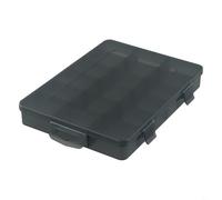 Boîte de rangement en plastique avec séparateurs amovibles pour petites pièces, boîte de rangement pour vis, boulons, forets, appareils électroniques (B)