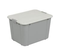 Boîte de rangement en plastique Boîte de rangement avec couvercle BRANQ VELUR 30 L