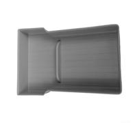 Boîte de rangement en plastique de qualité pour accoudoir central | Pour Tesla Model 3, conteneur intérieur gris, pièces de rechange directes, installation facile, design pratique