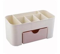 Boîte de rangement en plastique pour nail art, gel, huile, nettoyage, cotons-tiges, boîte de rangement, décoration, rose, Taglia Unica
