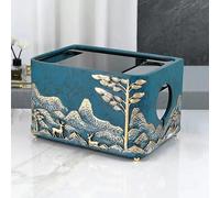 Boîte de rangement en plastique pour routeur et modem, double couche WiFi Box Hider - Rack décoratif pour WiFi Internet sans fil appareil sans fil support de fil d'alimentation cacher