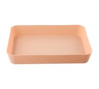 Boîte de rangement en plastique pour séparation de tiroir adaptée pour la vaisselle de cuisine et de bureau, petite boîte de rangement pour bureaux, armoires et tiroirs avec design robuste et