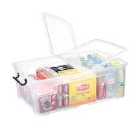 Boîte de rangement en plastique Strata - 50 litres - dim : H 45 x L 69,5 cm