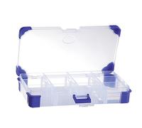 Boîte de rangement en plastique Viso, 11 compartiments amovibles