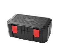 Boîte de rangement en polypropylène de qualité supérieure avec plusieurs options de tailles pour divers outils, étui de protection électronique et utilisation en extérieur, étui à outils résistant aux
