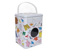 Boîte de Rangement en Poudre à Lessive, Boîte de Rangement en Poudre pour Détergent à Lessive, Simple, Unique et Mignon, pour Articles Ménagers, Chaussettes, Conteneur Organisateur