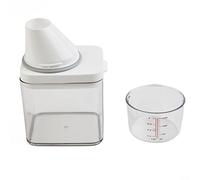 Boîte de rangement en poudre de détergent hermétique,Conteneur de détergent en plastique, couvercle de boîte de stockage de détergent à lessive,Poudre de lavage, réservoir de détergent