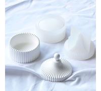 Boîte De Rangement En Silicone Crisstal Époxy, Bricolage, Moule En Argile, Bijoux, Fabrication, Boîte-Cadeau, Gomme, Conteneur Blanc
