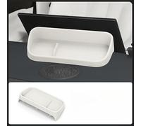 Boîte de rangement en silicone peu encombrante pour Euler 5 2026 conçue pour être installée derrière l'écran de contrôle central sans outils (blanc aube)