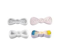 Boîte de rangement en silicone pour bijoux - En forme de nœud d'arc - Moule en résine époxy - Cendrier - Ciment béton - Moules en plâtre - Maison