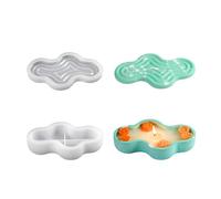 Boîte de rangement en silicone pour bijoux - En forme de nœud d'arc - Moule en résine époxy - Cendrier - Ciment béton - Moules en plâtre - Maison