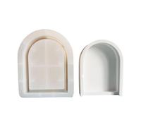 Boîte de rangement en silicone sur le thème de l'ours creux - Accessoires de fabrication artisanale - Convient pour l'organisation de garde-robe et de bureau - Moule à gâteau créatif