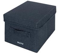 Leitz Boîte de rangement en tissu 61460089 – Bleu – 285 x 160 x 190 mm – 1 pc