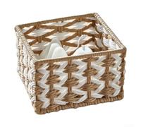 Boîte de rangement en tissu léger de 15 cm pour jouets et couvertures | S'adapte aux étagères standard, design ouvert, idéal pour les jouets, couvertures, magazines, chambre à coucher et salon