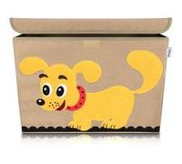 Boîte de rangement en tissu pour enfant grand modèle "chien" avec couvercle Lifeney Coloré G