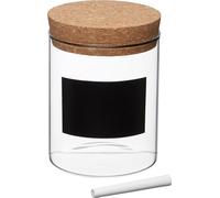 Boîte de rangement en verre écologique Natural Elements 0.7L.