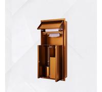 Boîte de Rangement Encastrée, Niche Sanitaire Inox pour Mur de Douche | Distributeur d'Essuie Mains Mural, Support Balai WC et Poubelle Intégrée(E)