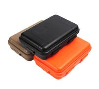 Boîte de rangement étanche et résistante pour le camping et les sports nautiques, protégez votre équipement (noir (orange (L))