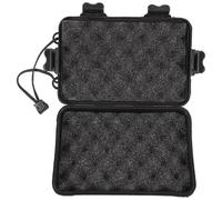 Boîte de Rangement Étanche Étui Rigide en Plastique Noire pour Montres | Mousse Amortissante, Format Voyage, Stockage Sécurisé pour Petites Pièces