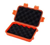 Boîte de rangement étanche orange L utilitaire de remplacement entretien | Housse de transport étanche pour équipement extérieur étanche à la poussière et rangement refermable