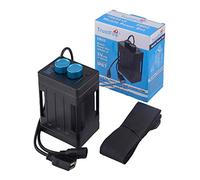 Boîte de rangement étanche pour batterie 8,4 V 6 x 18650 pour lampe de vélo - Adaptateur de prise de courant - Séparateur de connecteur - Boîte de données - Boîte de sauvegarde pour piles de monnaie