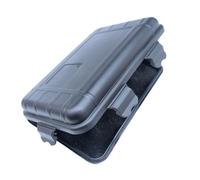 Boîte de rangement étanche pour l'extérieur - Étui rigide résistant aux intempéries et aux chocs | Organiseur sec portable avec poignée ergonomique pour piscine, terrasse, patio, cour | Robuste