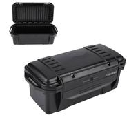 Boîte De Rangement Etanche Survie, Coffret Antichoc Extérieur, Mallette de rangement de survie boîte scellée étanche aux chocs et à la pression pour l'extérieur, excursions, camping(200*98*82mm)