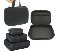 Boîte de rangement EVA, mallette à outils multi-tailles, LOGO personnalisé, sac de voyage à fermeture éclair, sacs de protection antichoc avec mousse pour accessoires d'écouteurs No.4