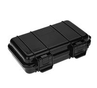 Boîte de Rangement Extérieure, Boîte de Rangement de Terrasse Conteneur Imperméable avec Tampon Absorbant la Pression Extérieure Épreuve de Survie de Survie pour un Appareil électronique Petit et