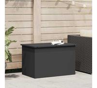 Boîte de Rangement Extérieure Noir 80 x 50.5 x 50 cm,Maison & Jardin,Produits ménagers,Rangement & Organisation,Chariots de rangement-874567