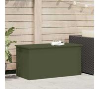 Boîte de Rangement Extérieure Vert Olive 100 x 50.5 x 50 cm,Maison & Jardin,Produits ménagers,Rangement & Organisation,Chariots de rangement-874563