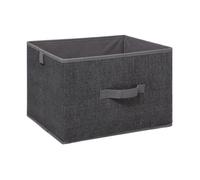 Boîte de Rangement - FIVE - Gris Chiné Foncé - 36 x 28 x 24 cm - Polypropylène - 0,6 kg
