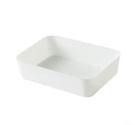 Boîte de rangement fonctionnelle pour gérer proprement les petits articles ménagers dans n'importe quelle pièce avec une forme minimaliste et une intégrité durable (A)