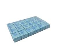 Boîte de rangement for bagues, boucles d'oreilles, cadeau, emballage en papier, petite boîte à bijoux, 12/24/36 pièces pour Ranger les Boucles d'oreilles(Blue,24pcs)