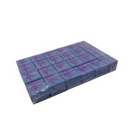 Boîte de rangement for bagues, boucles d'oreilles, cadeau, emballage en papier, petite boîte à bijoux, 12/24/36 pièces pour Ranger les Boucles d'oreilles(Purple,24pcs)