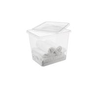 Boîte de rangement Haute transparente 31 litres Basic Box