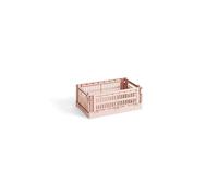 Boîte de Rangement HAY Colour Crate Petit Couleur Blush