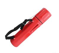 Boîte de rangement hermétique en ABS pour tige de soudure de 35,6 cm pour électrodes, 10,2 x 10,2 x 35,6 cm, rouge