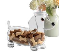 Boîte de rangement hermétique pour aliments pour animaux de compagnie | Distributeur pour collations, biscuits et viandes sucrées