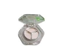 Boîte de rangement hexagonale compacte transparente vide for maquillage des yeux, 100 pièces, palette transparente, fard à paupières, rouge à lèvres, DIY(Color-04)