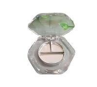 Boîte de rangement hexagonale compacte transparente vide for maquillage des yeux, 100 pièces, palette transparente, fard à paupières, rouge à lèvres, DIY(Color-05)
