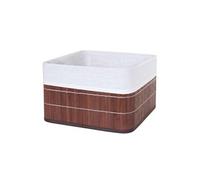 Boîte de rangement MENDLER HWC-C21, bambou brun Marron