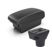 Boîte De Rangement Intérieure Accoudoir Voiture Pour Kia Pour Rio 2 2006-2011 - Accessoires Et Adaptation Bac de rangement de grande capacité(A white line)