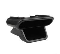 Boîte de rangement intérieure de voiture superposée pour Mini Cooper E SE J01 EV 2024 2025, organiseur de console centrale en ABS et daim, ajustement sécurisé pour les essentiels de conduite (ABS noir