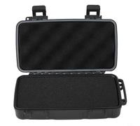 Boîte de rangement IP67 résistante à l'eau et à l'écrasement pour le camping et la randonnée - Insert en mousse EVA personnalisable avec valve de pression 220 x 124 x 50 mm (WL604)